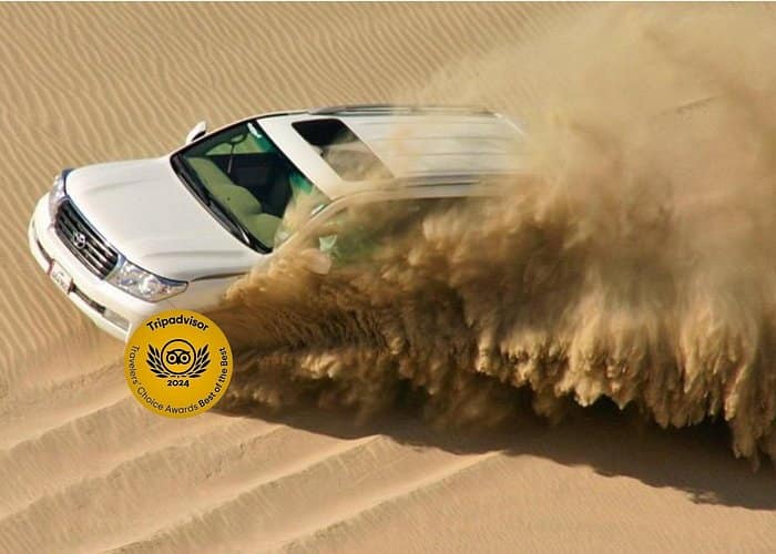 Doha - Desert safari, Dune bashing, sandboarding, camel, ATV Option 3