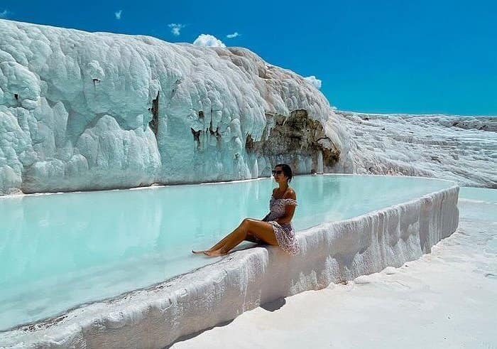 Antalya Small Group Pamukkale Hot Springs & Hierapolis Tour  with entrance fee 3