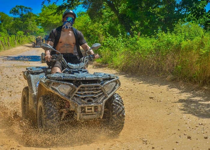 1 ATV per person - Adventure to Water Cave and Macao Beach in Punta Cana 2