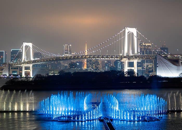 Tokyo Bay Yakatabune Dinner Cruise: Sukiyaki,Show & Odaiba Route 4