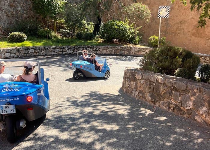 Minimum of 2 - Nice: Panoramic Guided Tour in an Open-Top Electric Car 4