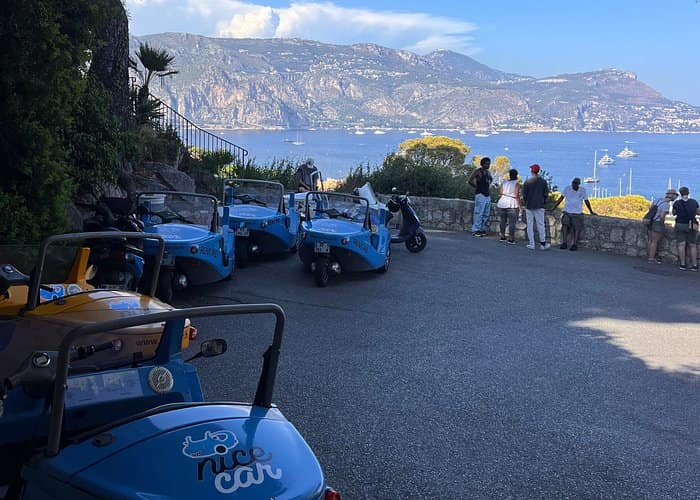 Minimum of 2 - Nice: Panoramic Guided Tour in an Open-Top Electric Car 3