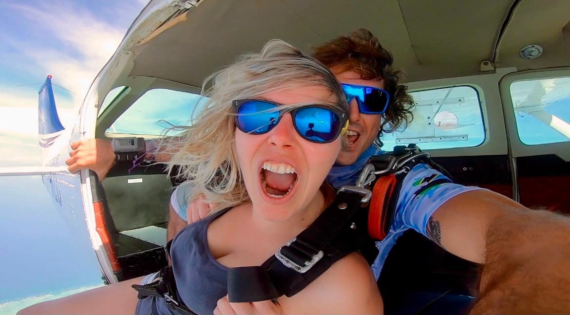 Skydiving Zanzibar 2