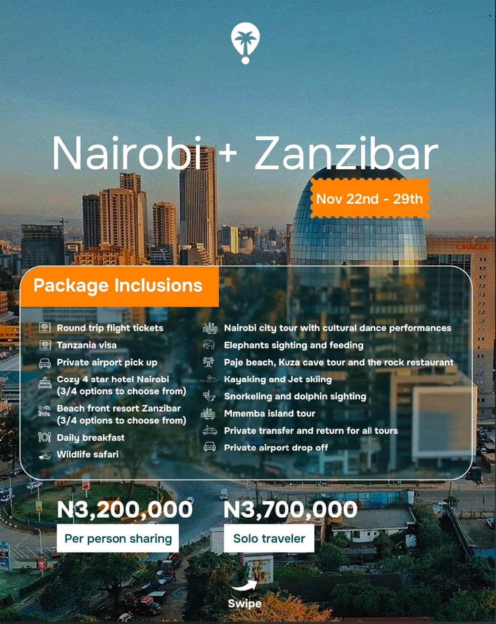 NAIROBI X ZANZIBAR