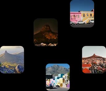 Travel collage