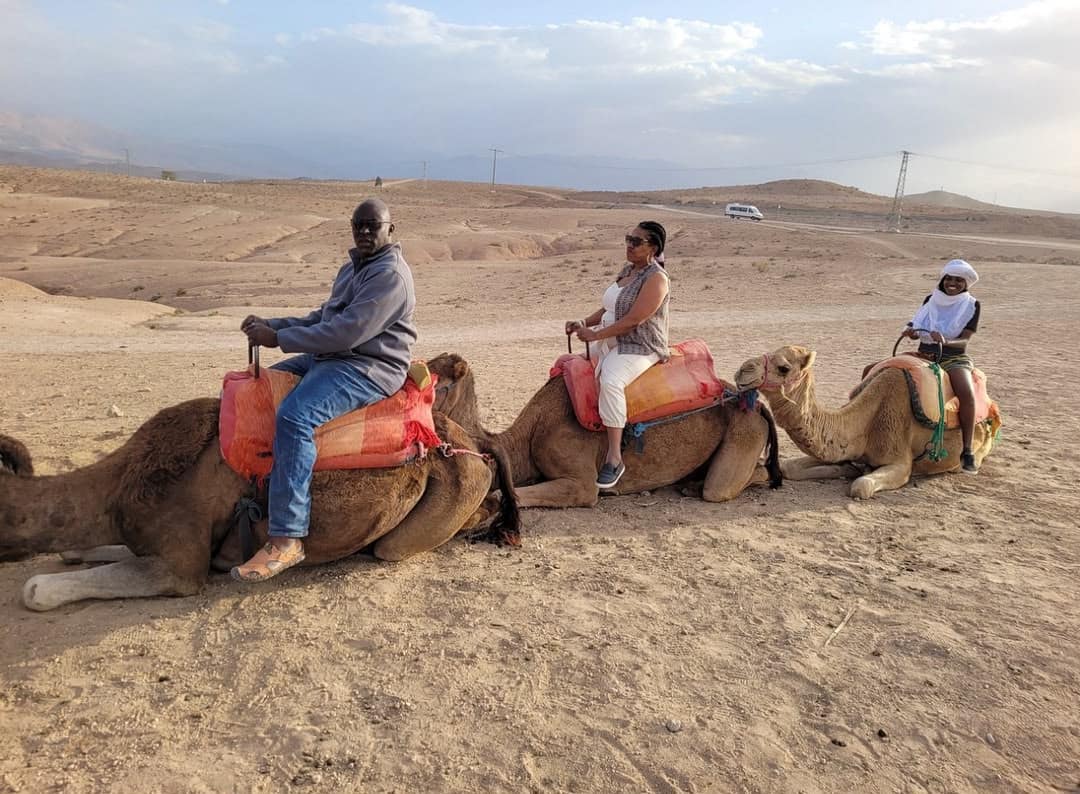 Marrakech: Agafay Desert Quad Biking & Camel RIDE & Dinner & Show