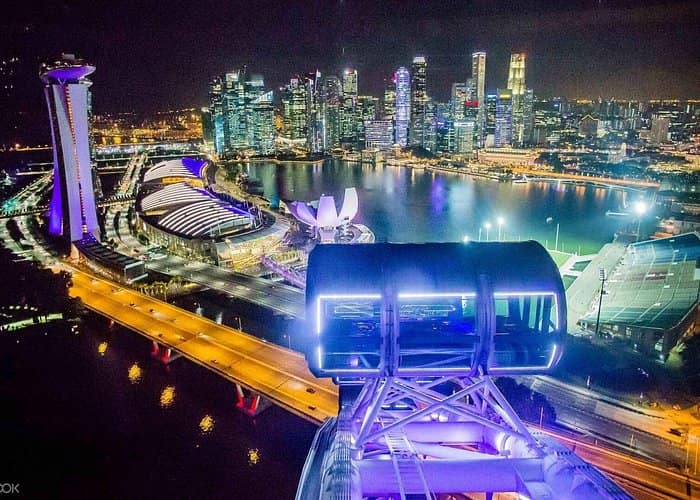 Singapore Flyer with Time Capsule Admission Ticket