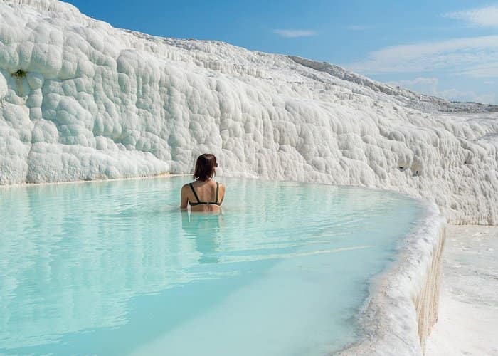 Antalya Small Group Pamukkale Hot Springs & Hierapolis Tour with entrance fee