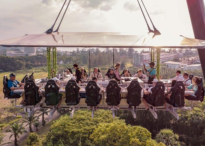 Dinner in the Sky in Phuket