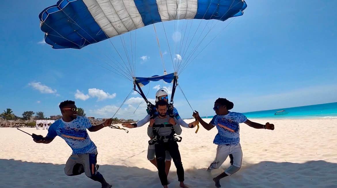 Skydiving Zanzibar