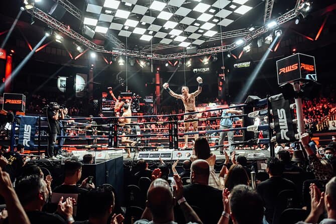 Second class Muay Thai Boxing Match Tickets at Rajadamnern Stadium in Bangkok